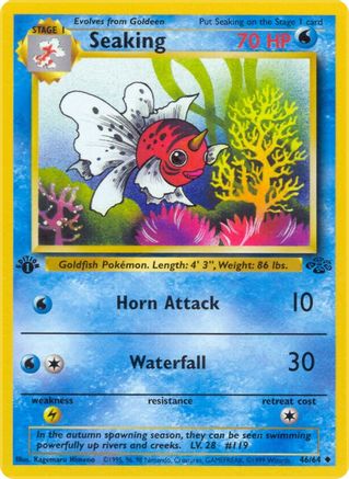 Seaking (046/64) [Jungle] 1st Edition - Uncommon