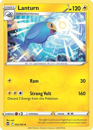 Lanturn (052/195) [SWSH12 Silver Tempest] - Uncommon