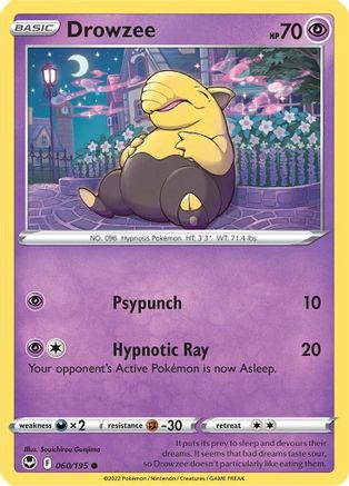 Drowzee (060/195) [SWSH12 Silver Tempest] - Common