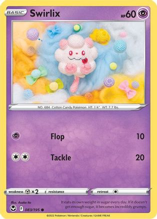 Swirlix (083/195) [SWSH12 Silver Tempest] Reverse Holofoil - Common