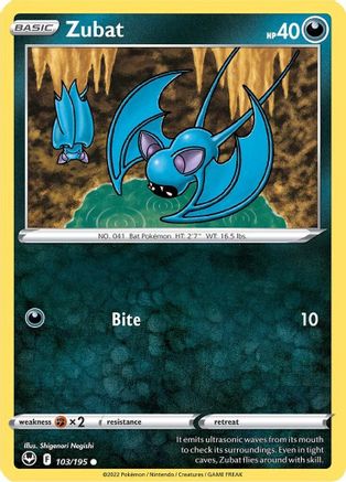 Zubat (103/195) [SWSH12 Silver Tempest] - Common
