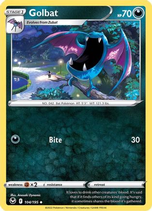Golbat (104/195) [SWSH12 Silver Tempest] - Uncommon