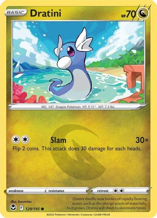 Dratini (129/195) [SWSH12 Silver Tempest] - Common