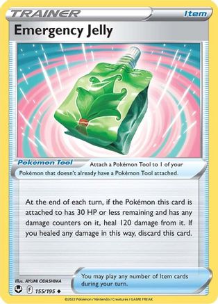 Emergency Jelly (155/195) [SWSH12 Silver Tempest] Reverse Holofoil - Uncommon