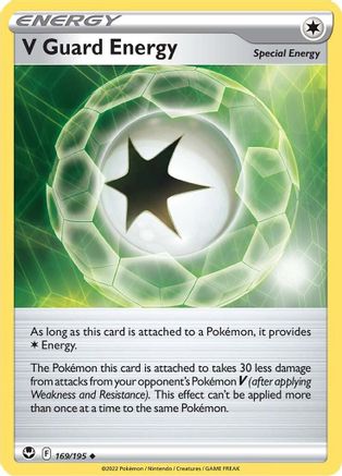 V Guard Energy (169/195) [SWSH12 Silver Tempest] Reverse Holofoil - Uncommon
