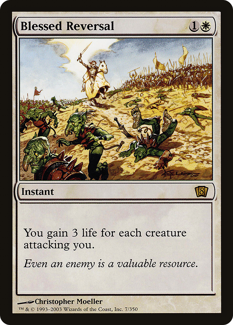 Blessed Reversal (8ED-007) [8th Edition]
