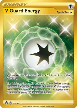 V Guard Energy (Secret) (215/195) [SWSH12 Silver Tempest] Holofoil - Secret Rare