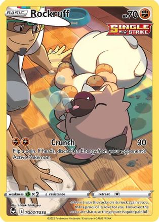 Rockruff (TG07/30) [SWSH12 Silver Tempest Trainer Gallery] Holofoil - Ultra Rare