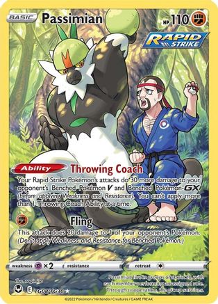Passimian (TG08/30) [SWSH12 Silver Tempest Trainer Gallery] Holofoil - Ultra Rare