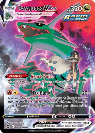 Rayquaza VMAX (TG20/30) [SWSH12 Silver Tempest Trainer Gallery] Holofoil - Ultra Rare