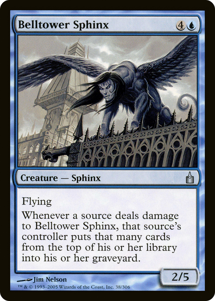 Belltower Sphinx (RAV-038) [Ravnica: City of Guilds] Foil