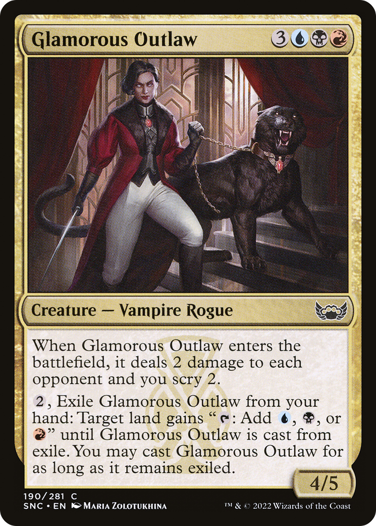 Glamorous Outlaw (SNC-190) [Streets of New Capenna]