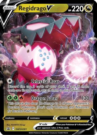 Regidrago V (SWSH281/307) [SWSH Sword & Shield Promo Cards] Holofoil - Promo