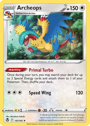 Archeops (147/195) [Deck Exclusives] - Rare