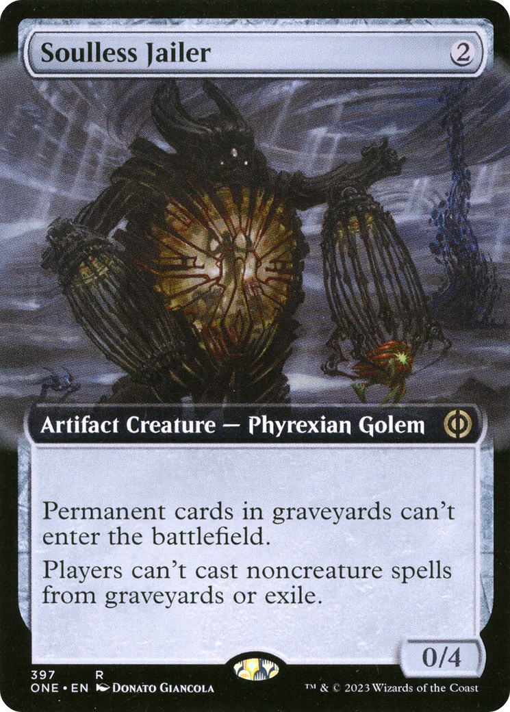 Soulless Jailer (Extended Art) (ONE-397) [Phyrexia: All Will Be One]