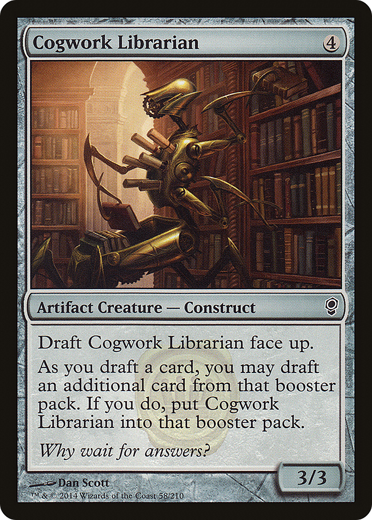 Cogwork Librarian (CNS-058) [Conspiracy]