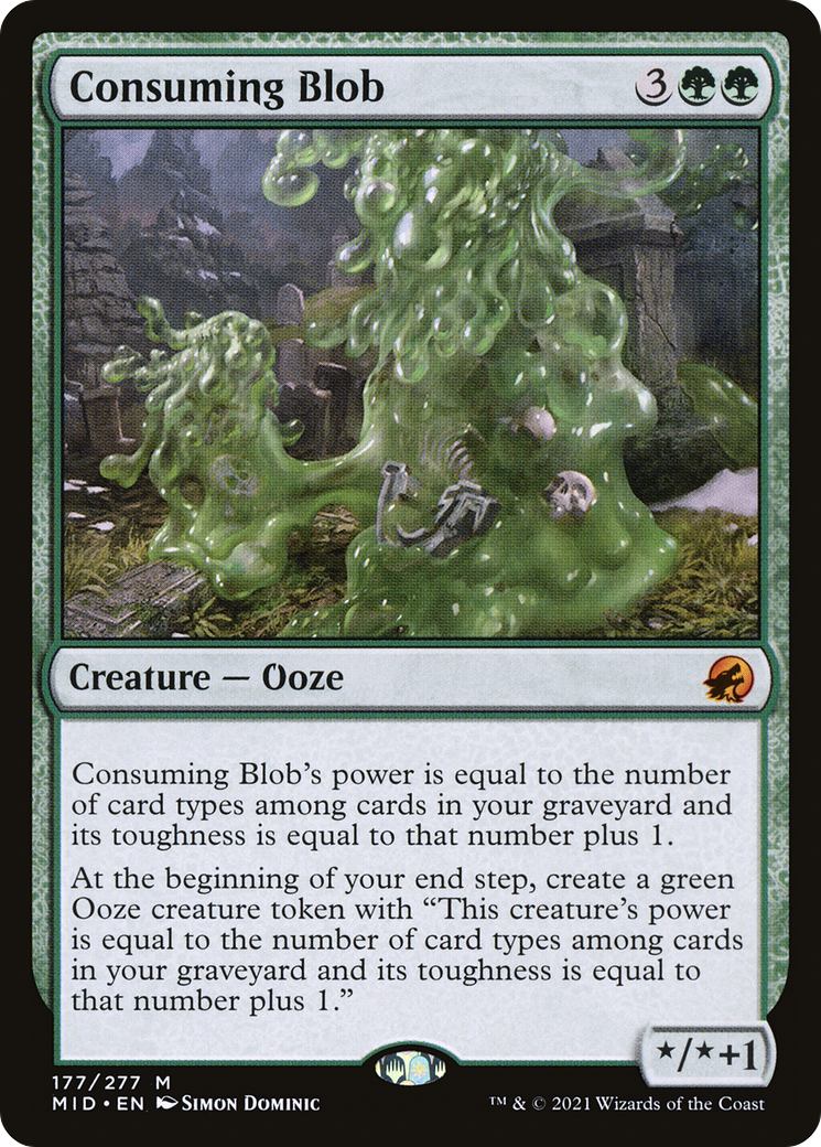 Consuming Blob (MID-177) [Innistrad: Midnight Hunt]