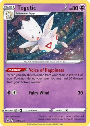 Togetic (SWSH276/307) [SWSH Sword & Shield Promo Cards] Holofoil - Promo