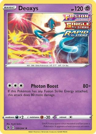 Deoxys (120/264) [Deck Exclusives] - Rare