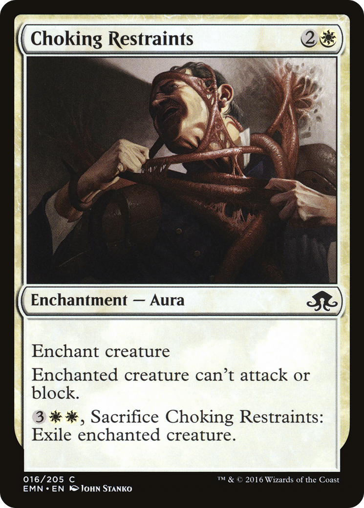 Choking Restraints (EMN-016) [Eldritch Moon] Foil