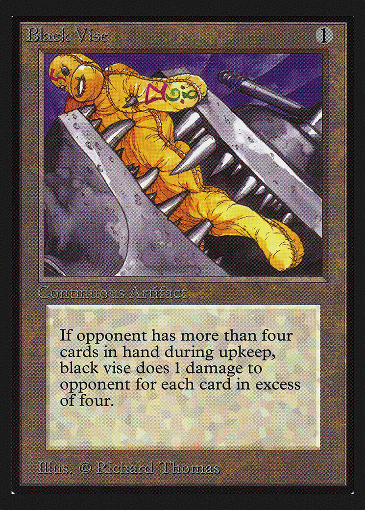 Black Vise (IE) [Intl. Collectors' Edition]