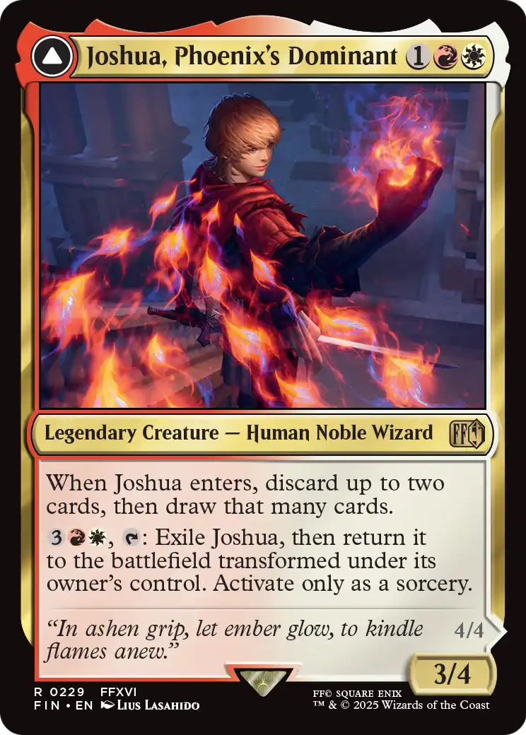 Joshua, Phoenix's Dominant (FIN-229) [FINAL FANTASY]