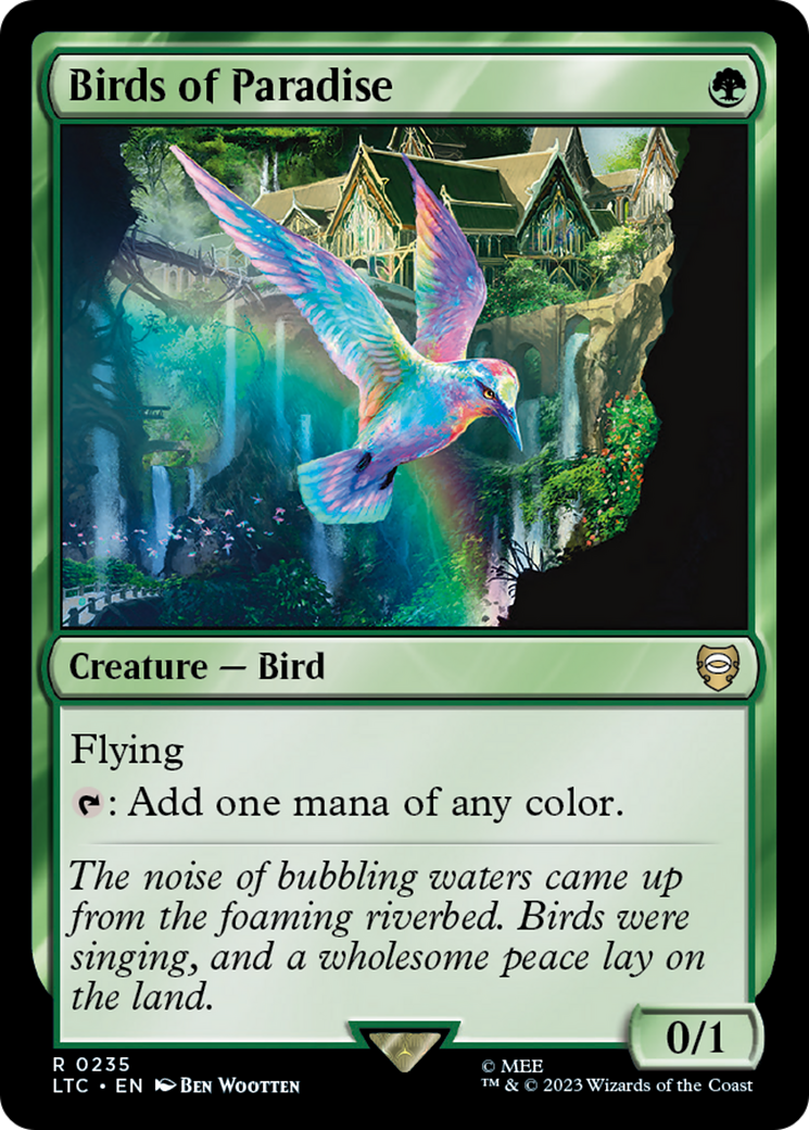 Birds of Paradise (LTC-235) [Tales of Middle-earth Commander]
