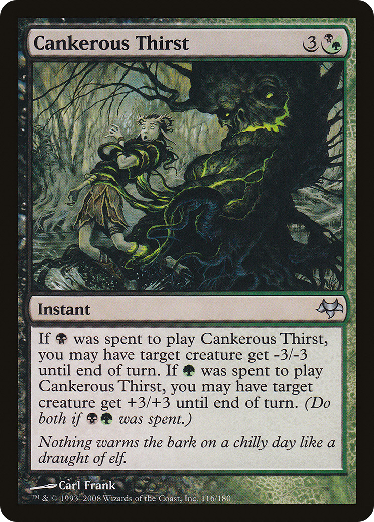 Cankerous Thirst (EVE-116) [Eventide] Foil