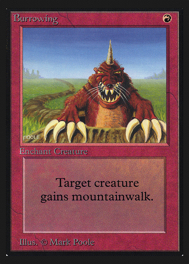 Burrowing (CE) [Collectors' Edition]
