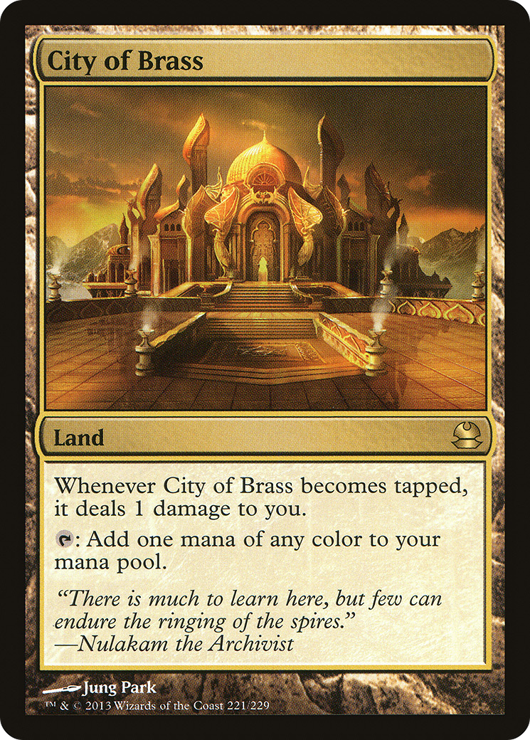 City of Brass (MMA-221) [Modern Masters] Foil