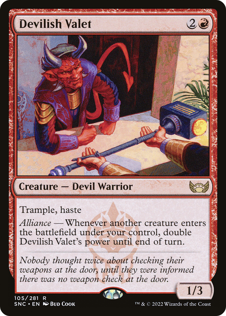 Devilish Valet (SNC-105) [Streets of New Capenna]