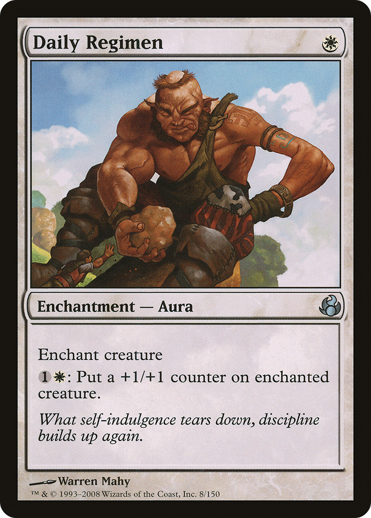 Daily Regimen (MOR-008) [Morningtide] Foil