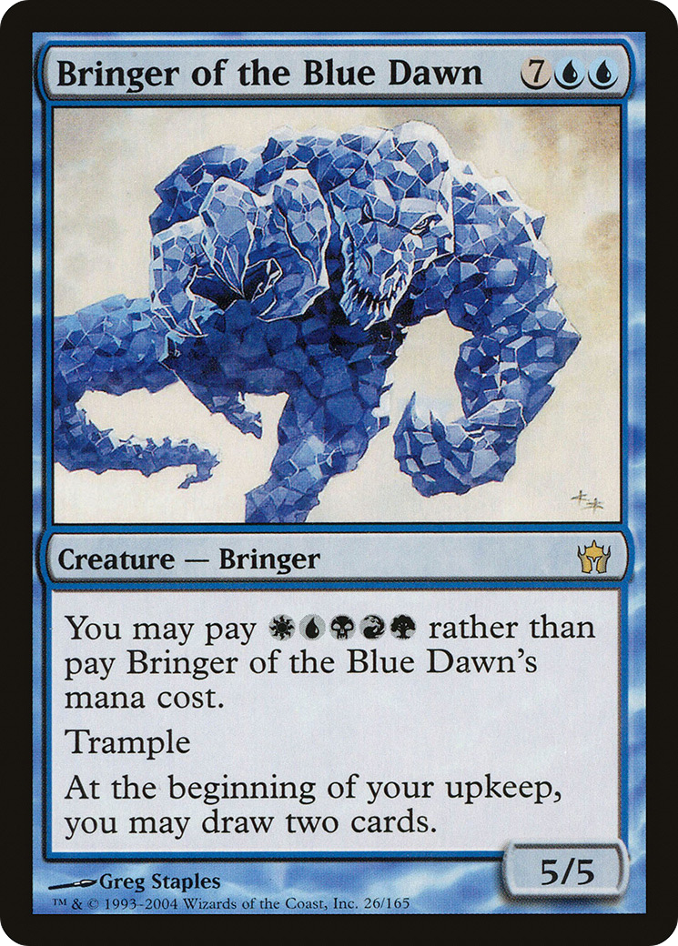 Bringer of the Blue Dawn (5DN-026) [Fifth Dawn]