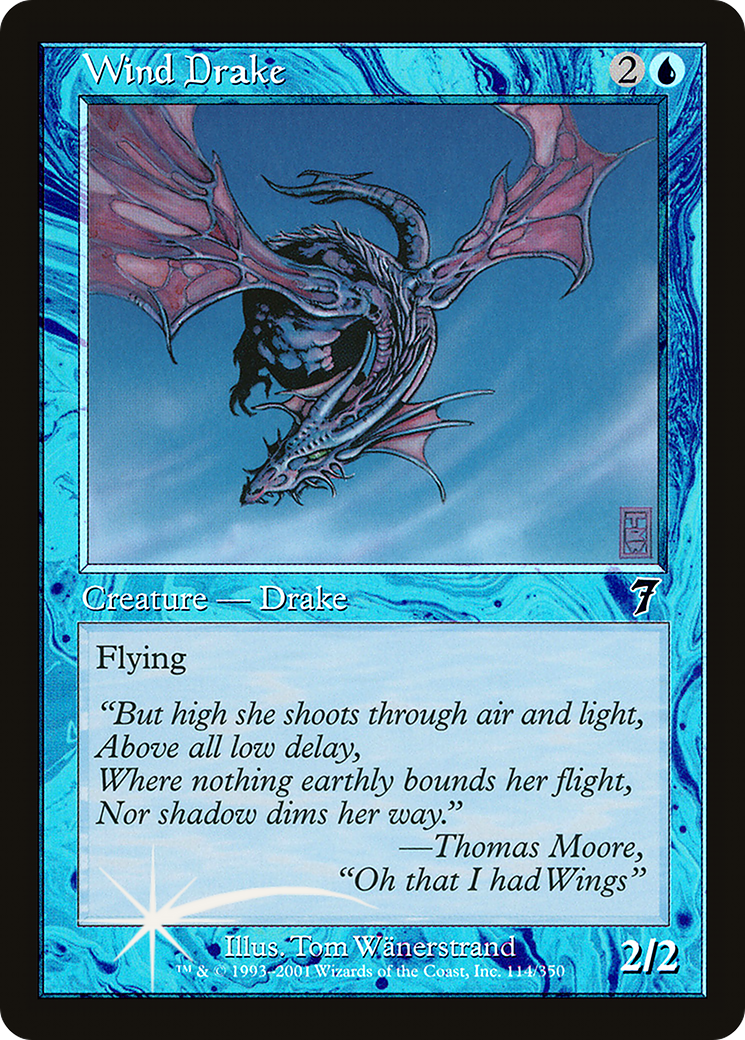 Wind Drake (7ED-114★) [7th Edition] Foil