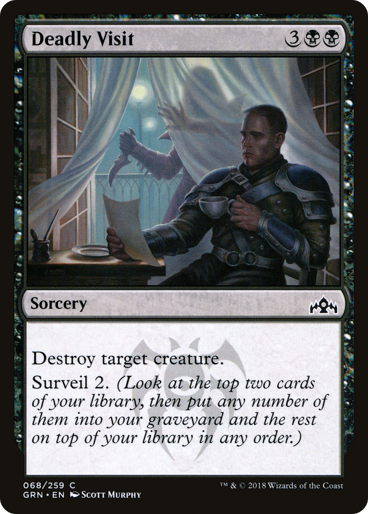 Deadly Visit (GRN-068) [Guilds of Ravnica]
