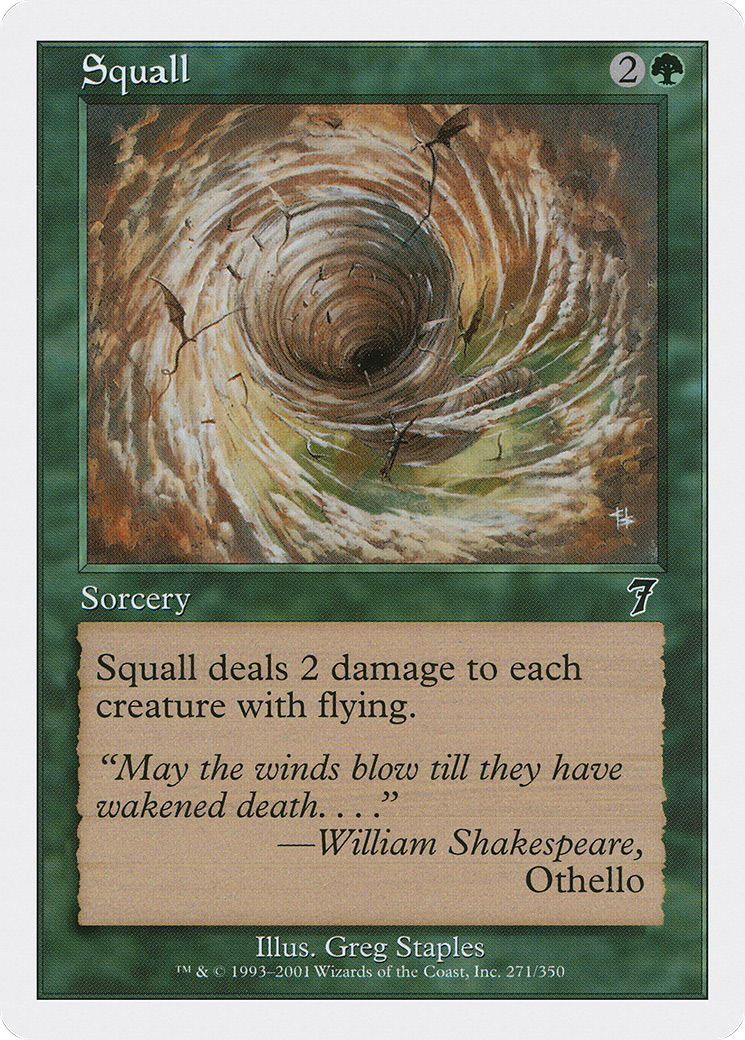 Squall (7ED-271) [7th Edition] Foil
