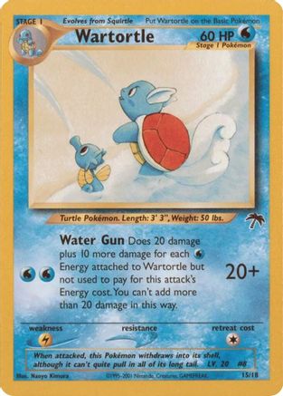 Wartortle (015/18) [Southern Islands] - Promo