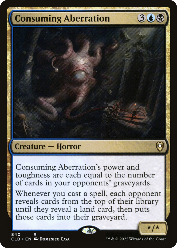 Consuming Aberration (CLB-840) [Commander Legends: Battle for Baldur's Gate]