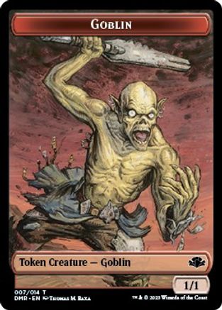 Goblin Token (DMR-007) [Dominaria Remastered]