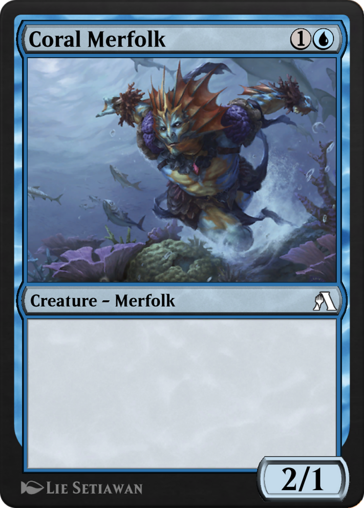 Coral Merfolk (ANB-026) [Arena Beginner Set]