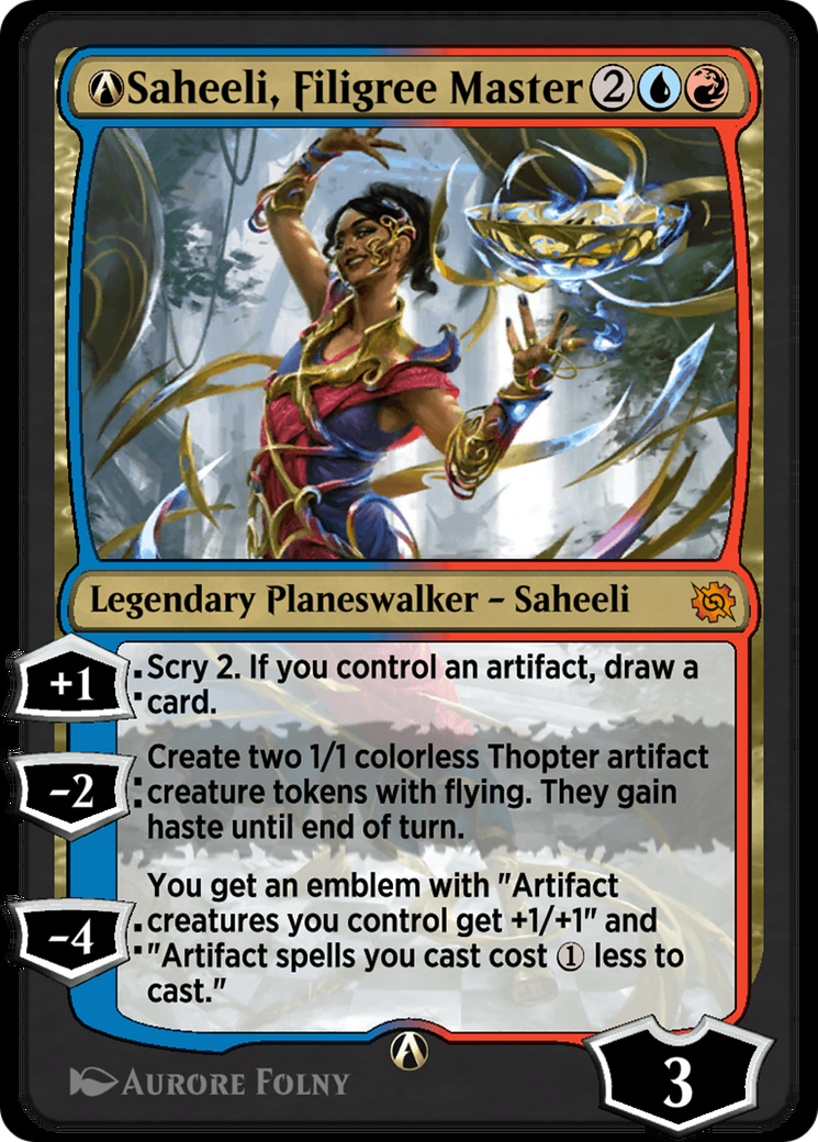 A-Saheeli, Filigree Master (BRO-A-219) [The Brothers' War]