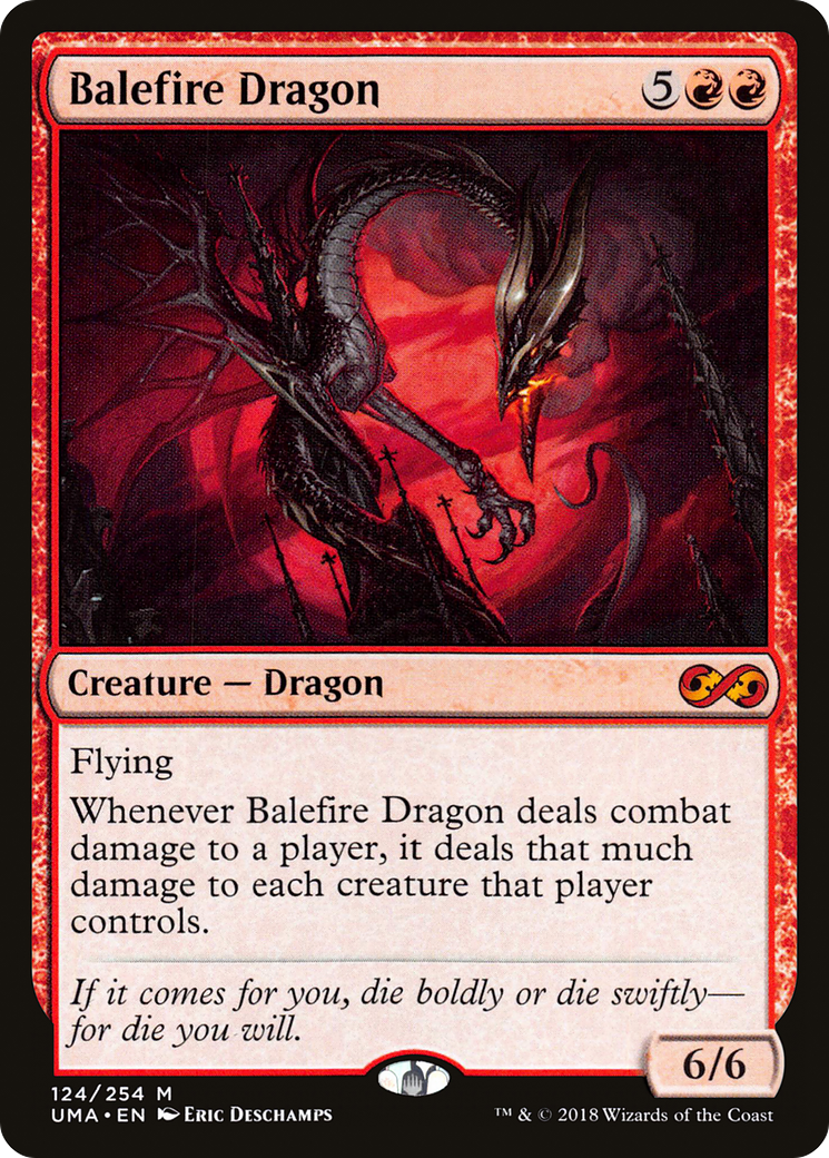 Balefire Dragon (UMA-124) [Ultimate Masters] Foil