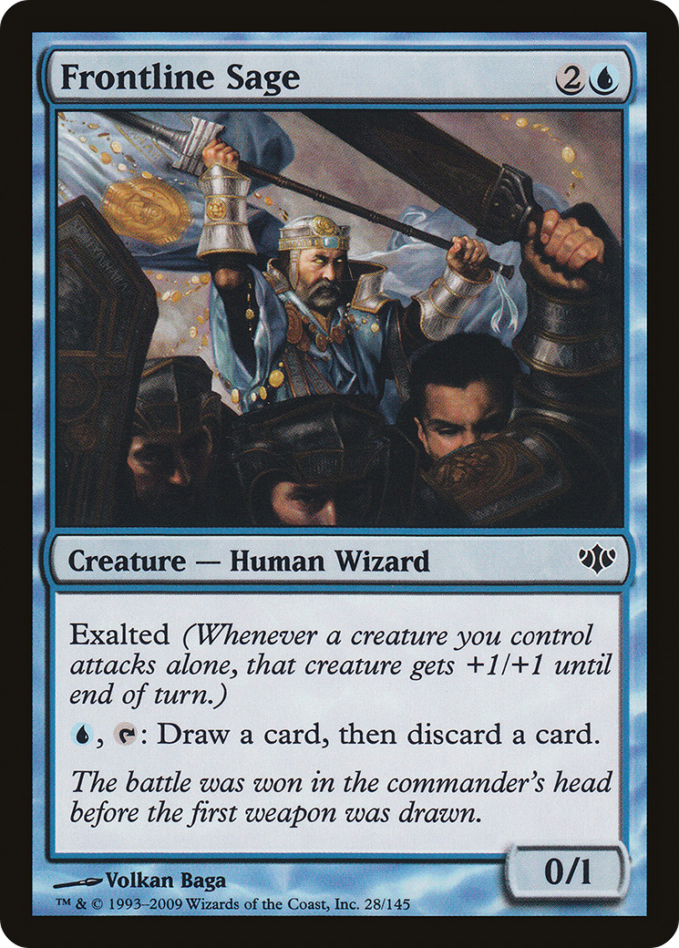 Frontline Sage (CON-028) [Conflux]