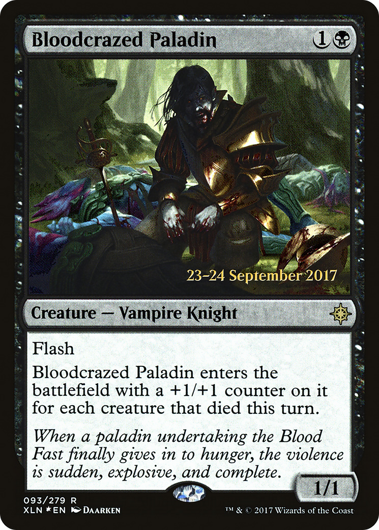 Bloodcrazed Paladin (PRE-93S) [Ixalan Promos] Foil