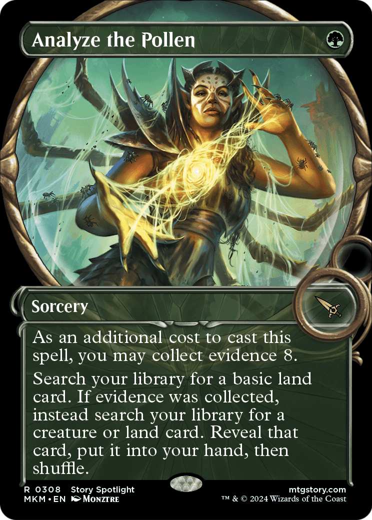 Analyze the Pollen (Showcase) (MKM-308) [Murders at Karlov Manor] Foil