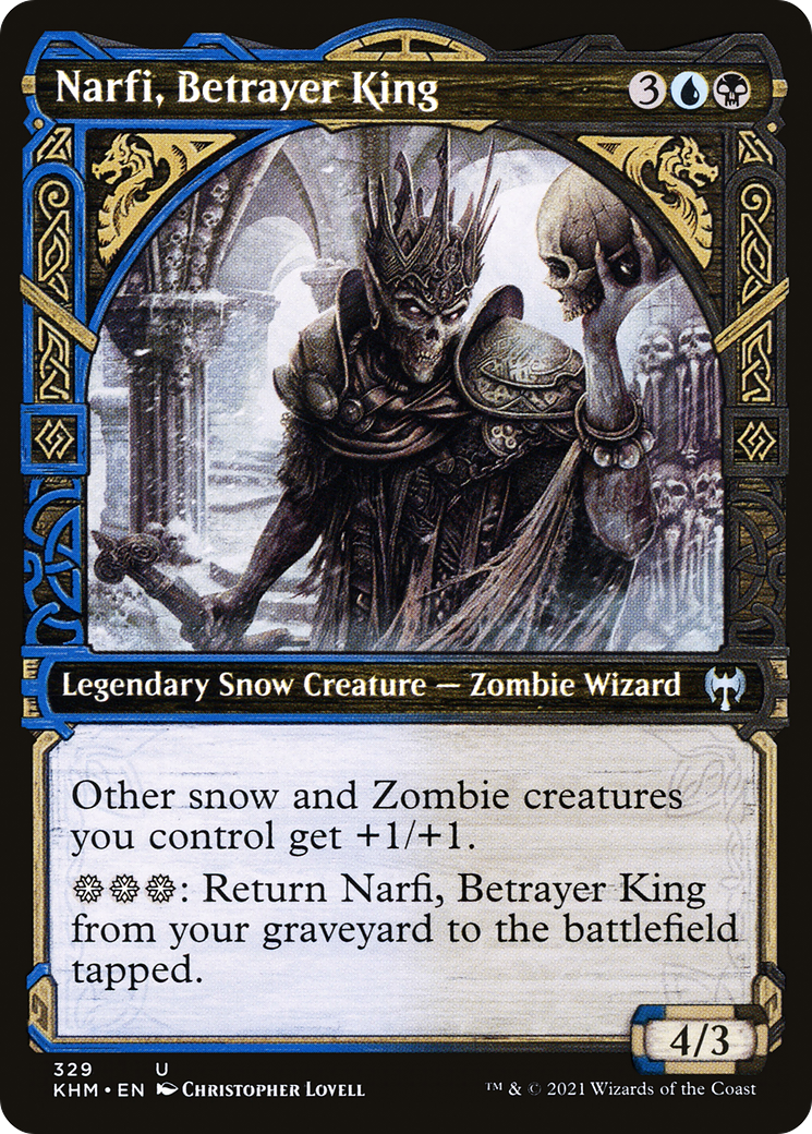 Narfi, Betrayer King (Showcase) (KHM-329) [Kaldheim]