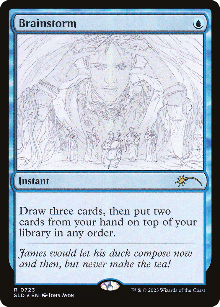 Brainstorm (SLD-723) (Sketch Showcase) [Secret Lair Drop]