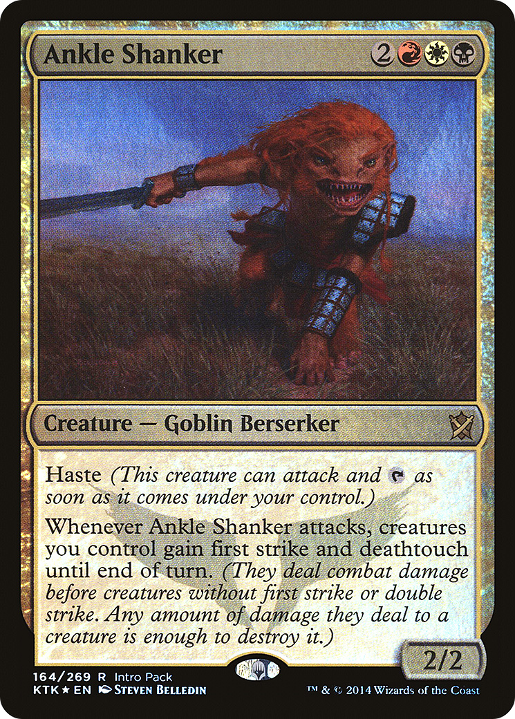 Ankle Shanker (UMP-164) [Khans of Tarkir Promos] Foil