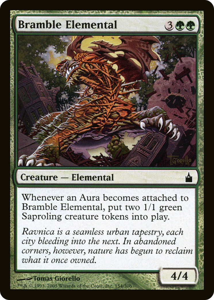 Bramble Elemental (RAV-154) [Ravnica: City of Guilds]