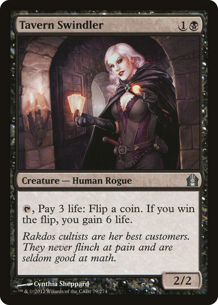 Tavern Swindler (RTR-079) [Return to Ravnica] Foil